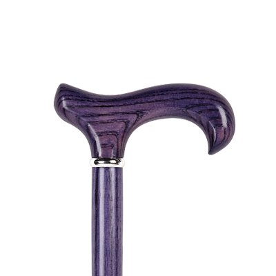 Derby Handle with Collar in Purple