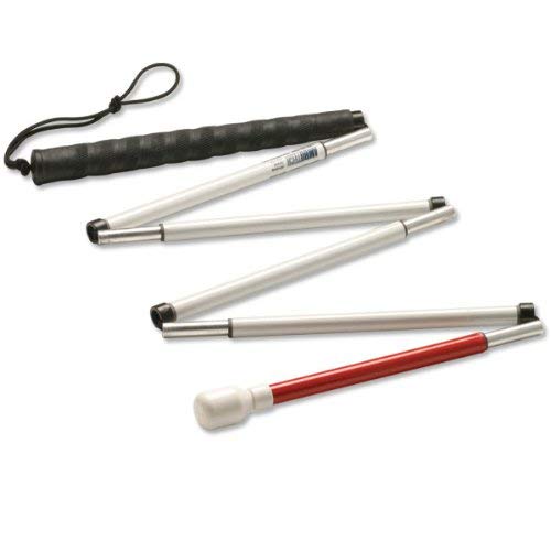 Ambutech 6-Sec. Folding Graphite Cane-Marsh-54-in