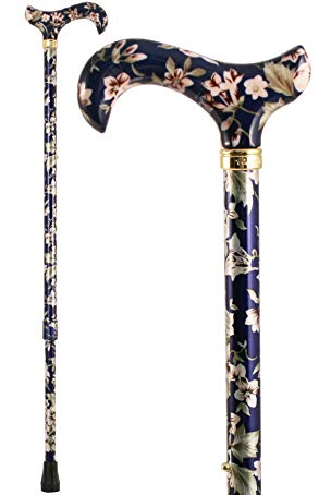 Tea Party Derby Handle (Blue Floral)