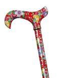 Tea Party Derby Handle (Red Floral)