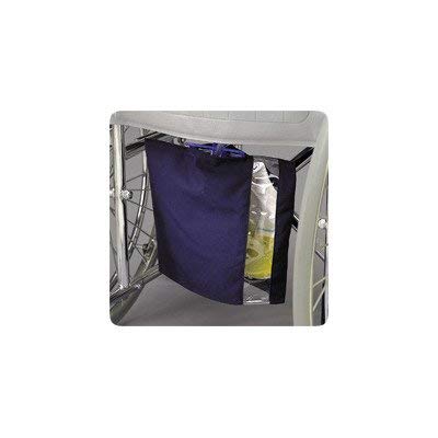 Posey 8275 Urine Bag Cover with Window, Navy Blue, Canvas