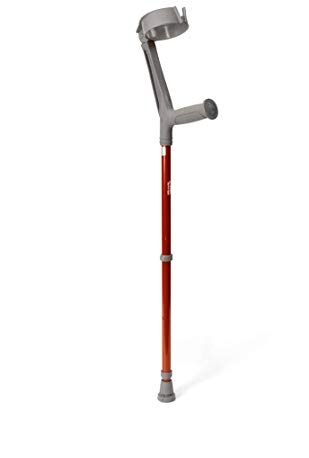 Walk Easy Adult Forearm Crutches Model 471 (Pair) (Granite Grey)