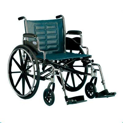 Invacare T422RFA Tracer IV Wheelchair - 22 x 18 Inch with Full Length Arms