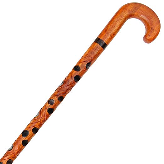 Tradition with a Twist Crook Walking Cane