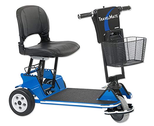 Travel Medical Mobility Scooter - Amigo Travelmate 3 - BLUE