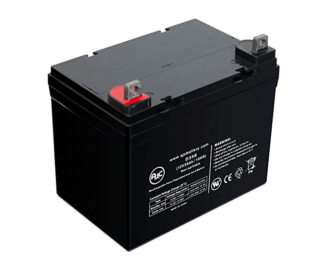 Hoveround MPV 5 12V 35Ah Wheelchair Battery - This is an AJC Brand Replacement