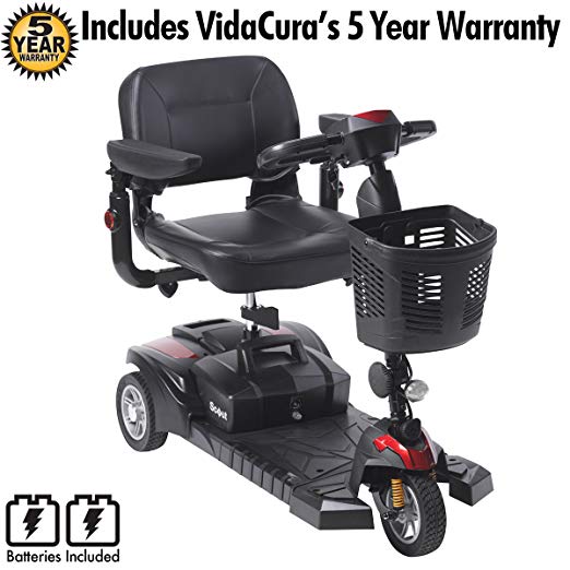 Drive Scout DST 3-Wheel Scooter Including 5 Year Extended Warranty
