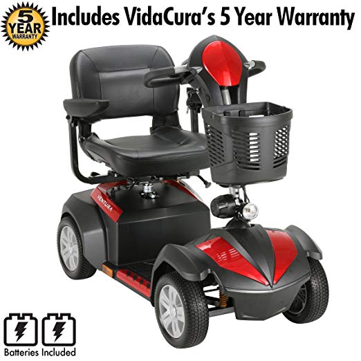 Drive Medical Ventura 4 Wheel Scooter Including 5 Year Extended Warranty