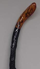 Authentic Irish Walking Stick - Blackthorn Walking Cane (37 inches - Pistol Grip)