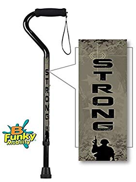 Adjustable Walking Cane US Army Strong