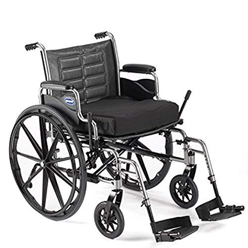Invacare T424RDAP/T93HCP Tracer IV Wheelchair with Desk-Length Arms, with T93HCP Footrest, 24