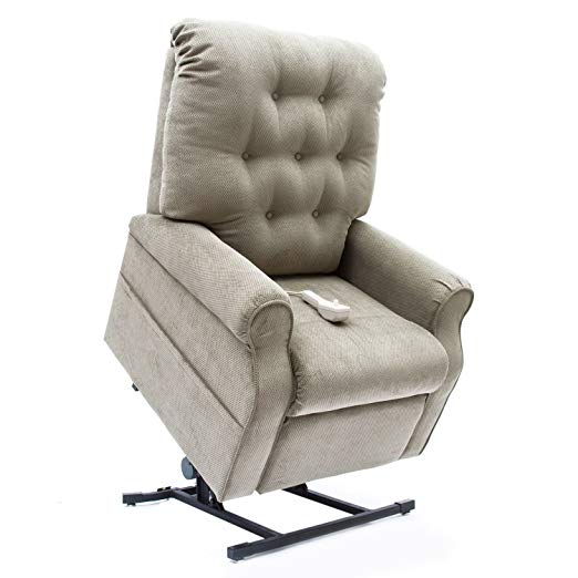 3 Position Lift Chair with Chaise Pad Color: Sage