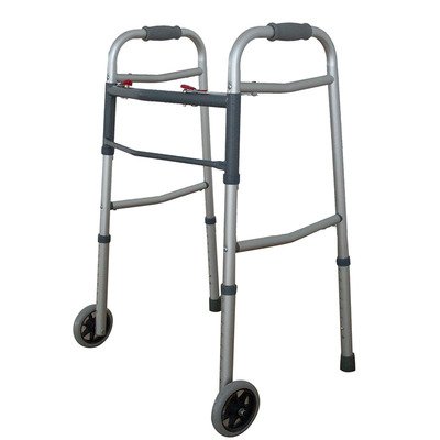 ZCH1060EA - Dual Button Folding Walker with 5