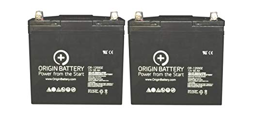 Includes two (2) OR-12550Z - 12V 55AH SLA Batteries